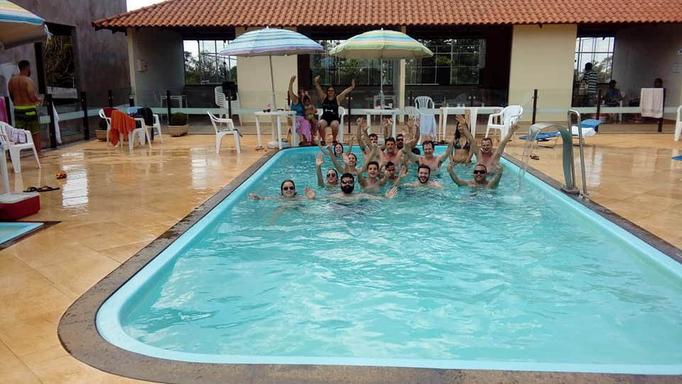 Área da sede recreativa