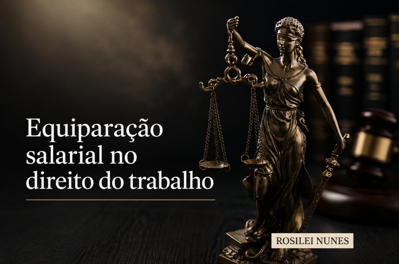 Equiparação salarial no direito do trabalho.
