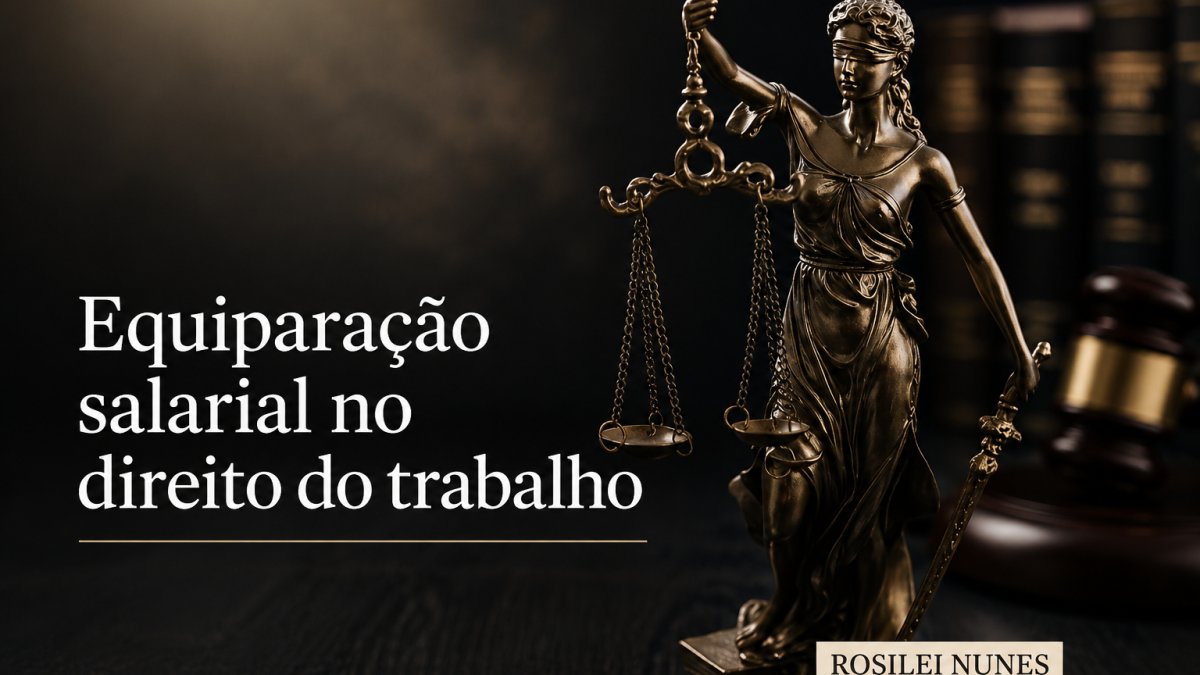 Equiparação salarial no direito do trabalho.